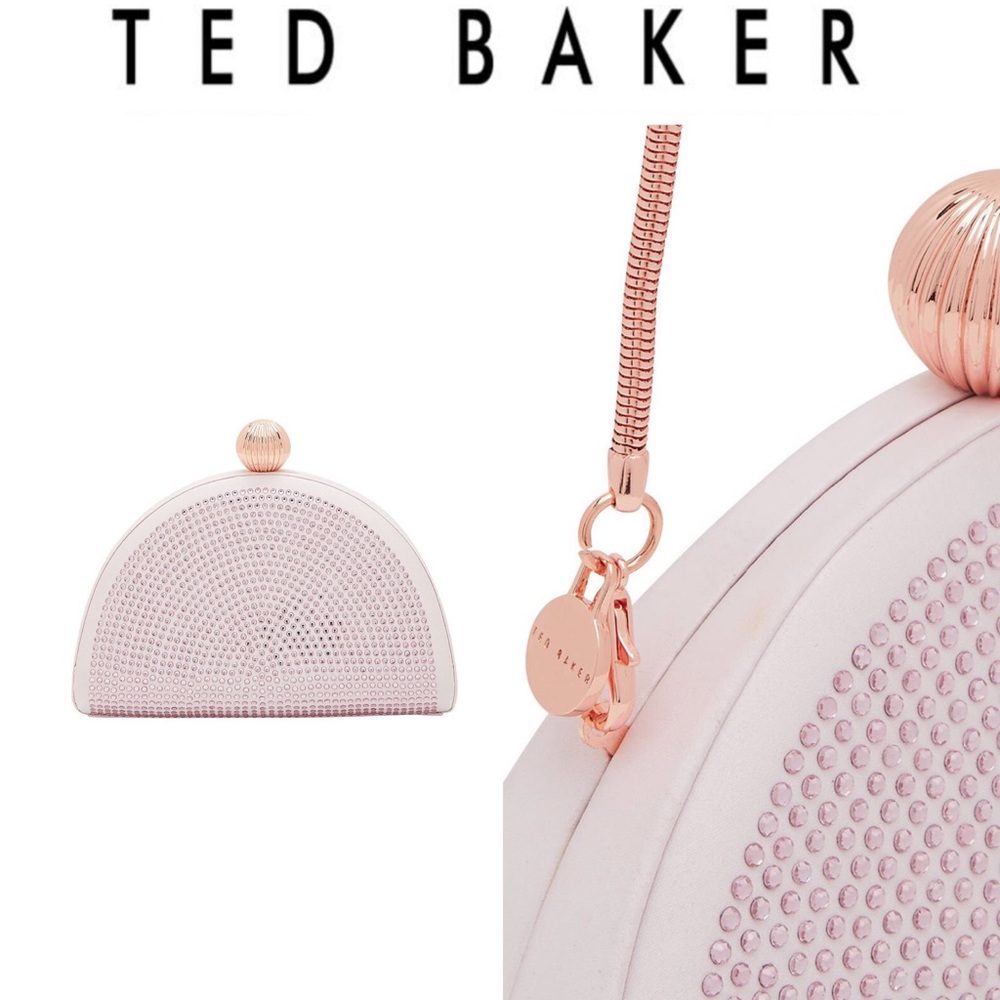 ✨🌟HOST PICK🌟✨TED BAKER JEZEBEL Crystal Clutch 💖